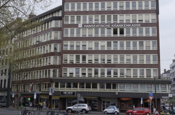 zu sehen ist das Gebäude des Rechnungsprüfungsamt in Düsseldorf